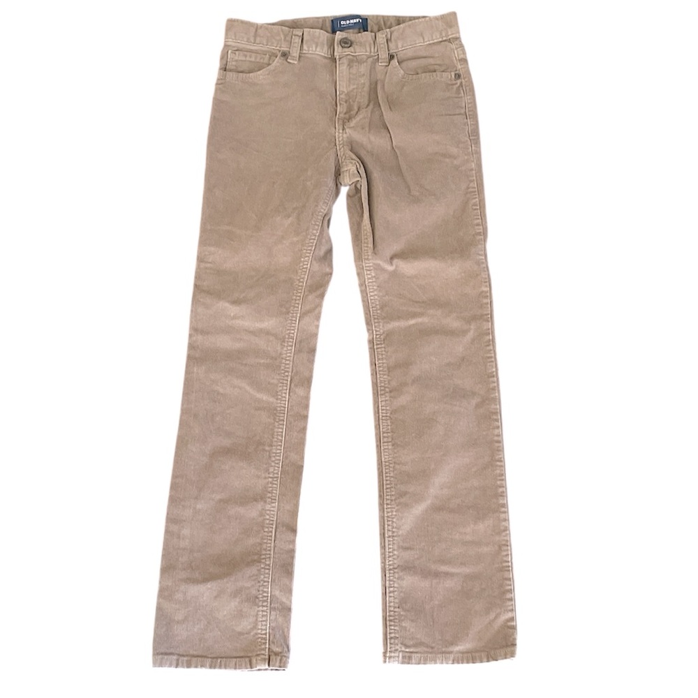 Old Navy kids Khaki Corduroy slim pants